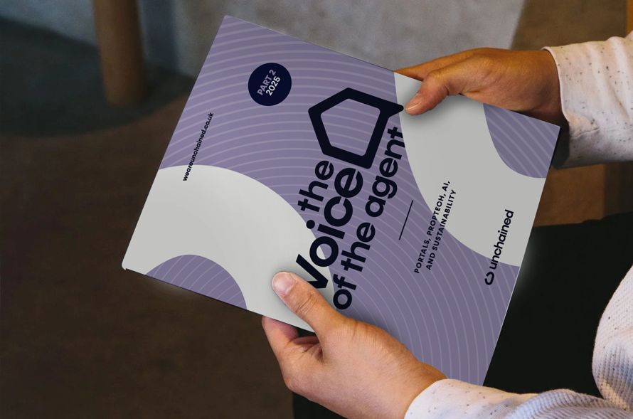 A close up paper copy of The Voice of the Agent