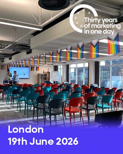 Thirty Years of Marketing London 19th June 2026